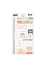 LES ATELIERS DE KARINE LES ATELIERS DE KARINE URBAN STORIES CARDSTOCK STICKERS