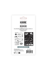 LES ATELIERS DE KARINE LES ATELIERS DE KARINE URBAN STORIES TRANSPARENTS NOIR & BLANC STICKERS
