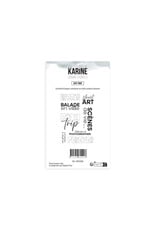 LES ATELIERS DE KARINE LES ATELIERS DE KARINE URBAN STORIES CITY TRIP CLEAR STAMP SET