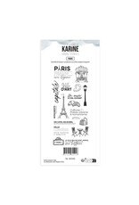 LES ATELIERS DE KARINE LES ATELIERS DE KARINE URBAN STORIES PARIS CLEAR STAMP SET