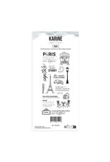 LES ATELIERS DE KARINE LES ATELIERS DE KARINE URBAN STORIES PARIS CLEAR STAMP SET