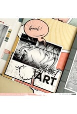 LES ATELIERS DE KARINE LES ATELIERS DE KARINE URBAN STORIES TRAME BD CLEAR STAMP SET