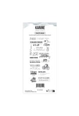 LES ATELIERS DE KARINE LES ATELIERS DE KARINE URBAN STORIES ÉCHAPPÉE URBAINE CLEAR STAMP SET