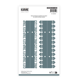 LES ATELIERS DE KARINE LES ATELIERS DE KARINE URBAN STORIES BORDURES CITY/HOME DIE SET