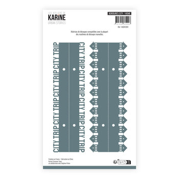 LES ATELIERS DE KARINE LES ATELIERS DE KARINE URBAN STORIES BORDURES CITY/HOME DIE SET