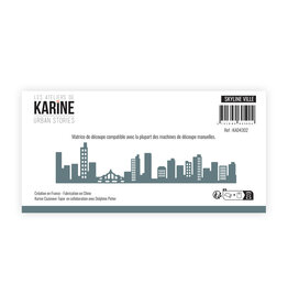 LES ATELIERS DE KARINE LES ATELIERS DE KARINE URBAN STORIES SKYLINE VILLE DIE SET