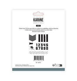 LES ATELIERS DE KARINE LES ATELIERS DE KARINE URBAN STORIES STREET 6x6 STENCIL