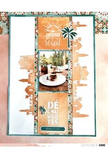 LES ATELIERS DE KARINE LES ATELIERS DE KARINE TERRE & JASMIN CARTES À CRÉER DÉCOUVERTES DIE SET