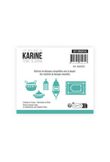 LES ATELIERS DE KARINE LES ATELIERS DE KARINE TERRE & JASMIN ORIENTAL DIE SET