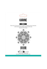 LES ATELIERS DE KARINE LES ATELIERS DE KARINE TERRE & JASMIN ROSACE 6x6 STENCIL