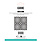 LES ATELIERS DE KARINE LES ATELIERS DE KARINE TERRE & JASMIN ZELLIGES 6x6 STENCIL