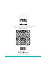 LES ATELIERS DE KARINE LES ATELIERS DE KARINE TERRE & JASMIN ZELLIGES 6x6 STENCIL