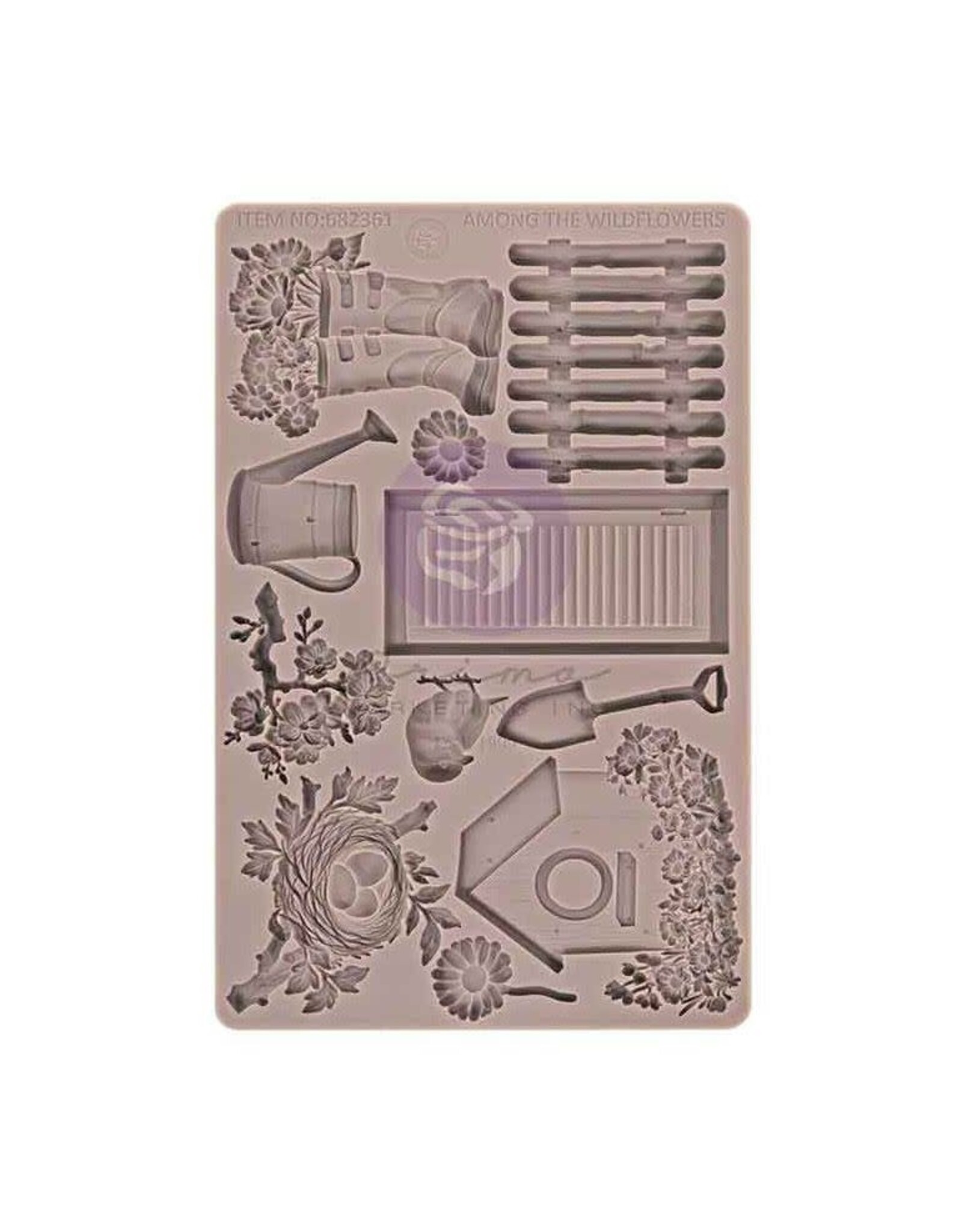 PRIMA PRIMA AMONG THE WILDFLOWERS SPRING TALES DECOR MOULDS