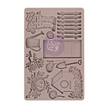 PRIMA PRIMA AMONG THE WILDFLOWERS SPRING TALES DECOR MOULDS