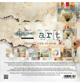 ALCHEMY OF ART ALCHEMY OF ART ART 8x8 PAPER PACK 12 SHEETS