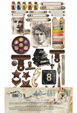 ALCHEMY OF ART ALCHEMY OF ART ART 02 6x12 EXTRAS DIE-CUTS