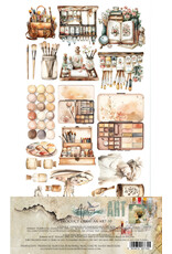 ALCHEMY OF ART ALCHEMY OF ART ART 01 6x12 EXTRAS DIE-CUTS