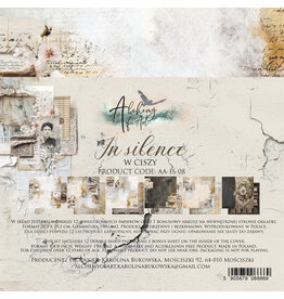 ALCHEMY OF ART ALCHEMY OF ART IN SILENCE 8x8 PAPER PACK 12 SHEETS