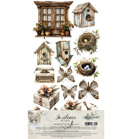 ALCHEMY OF ART ALCHEMY OF ART IN SILENCE 6x12 EXTRAS DIE-CUTS