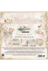 ALCHEMY OF ART ALCHEMY OF ART ROMANTIC BOHO 8x8 PAPER PACK 12 SHEETS