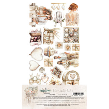 ALCHEMY OF ART ALCHEMY OF ART ROMANTIC BOHO 6x12 EXTRAS DIE-CUTS