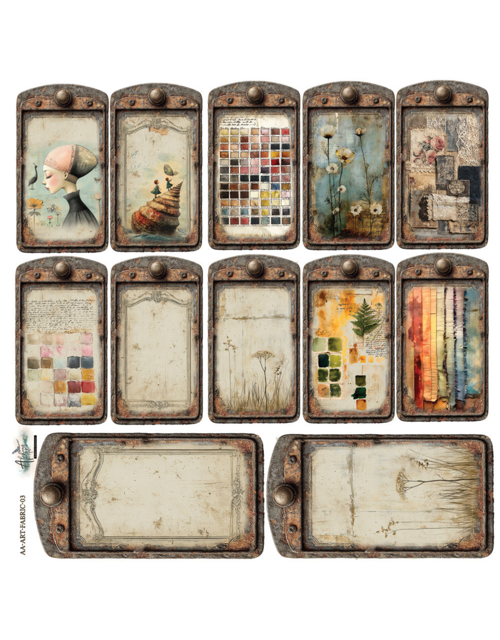 ALCHEMY OF ART ALCHEMY OF ART ART 03 FABRIC WITH ACCESSORIES