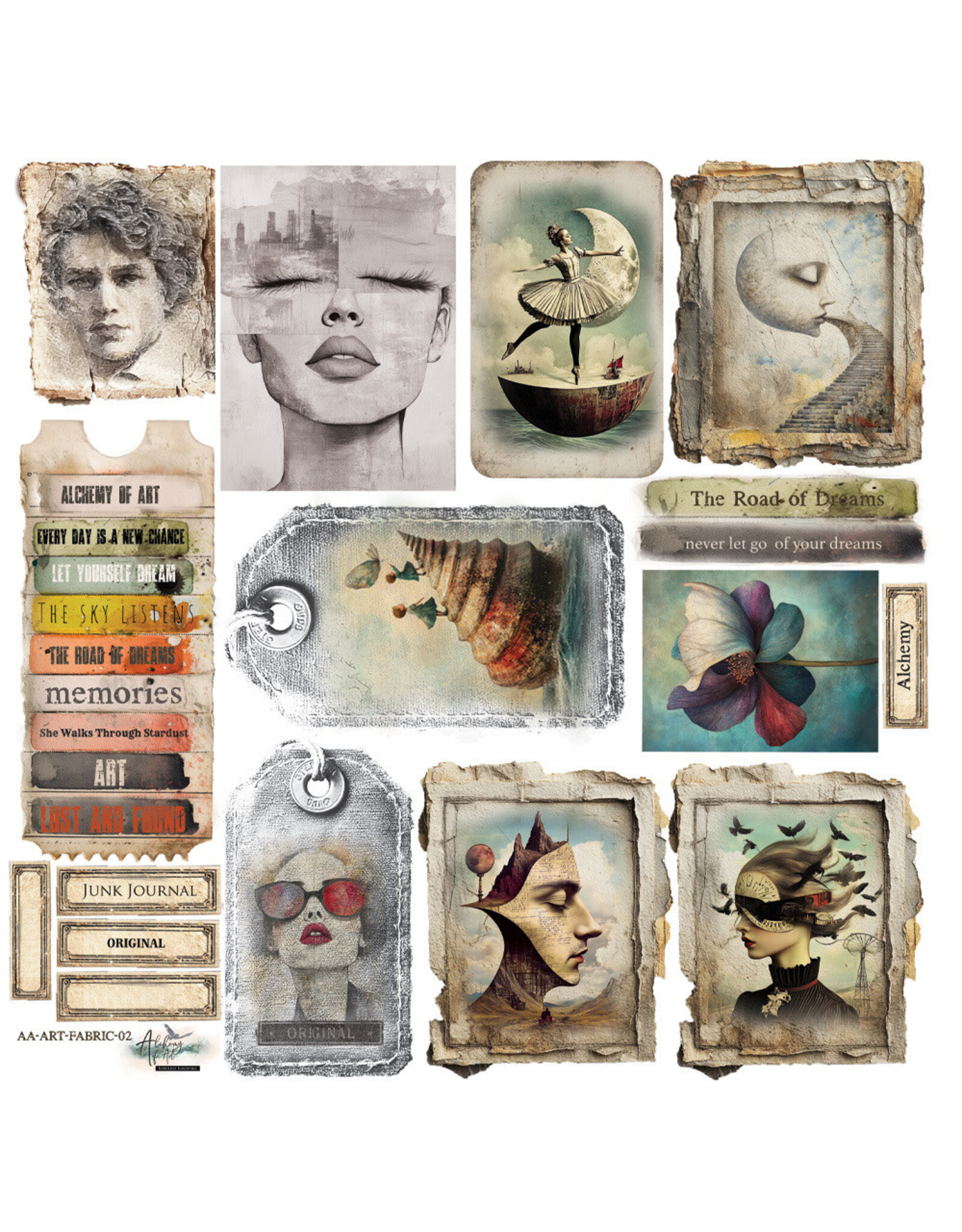 ALCHEMY OF ART ALCHEMY OF ART ART 02 FABRIC WITH ACCESSORIES