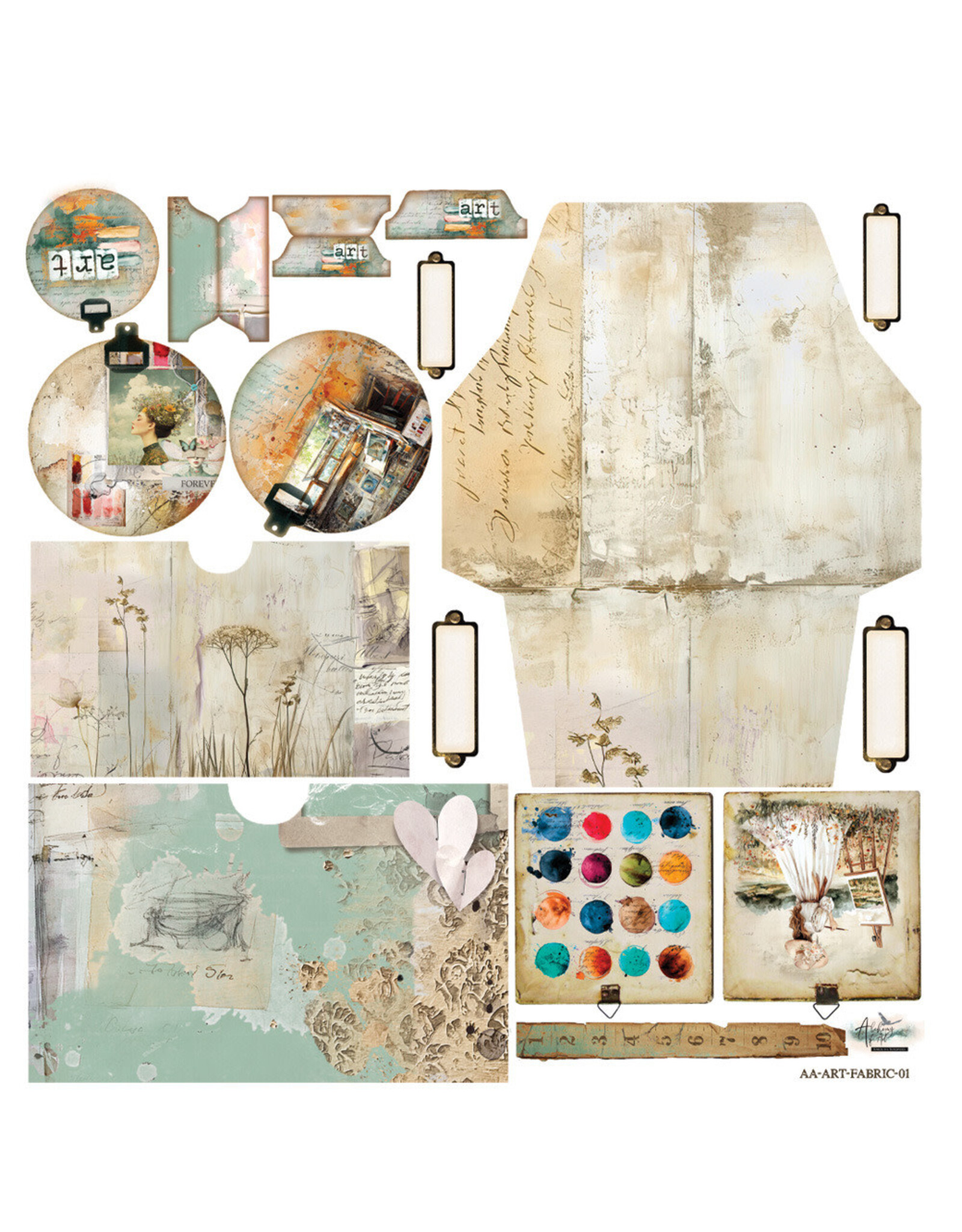 ALCHEMY OF ART ALCHEMY OF ART ART 01 FABRIC WITH ACCESSORIES