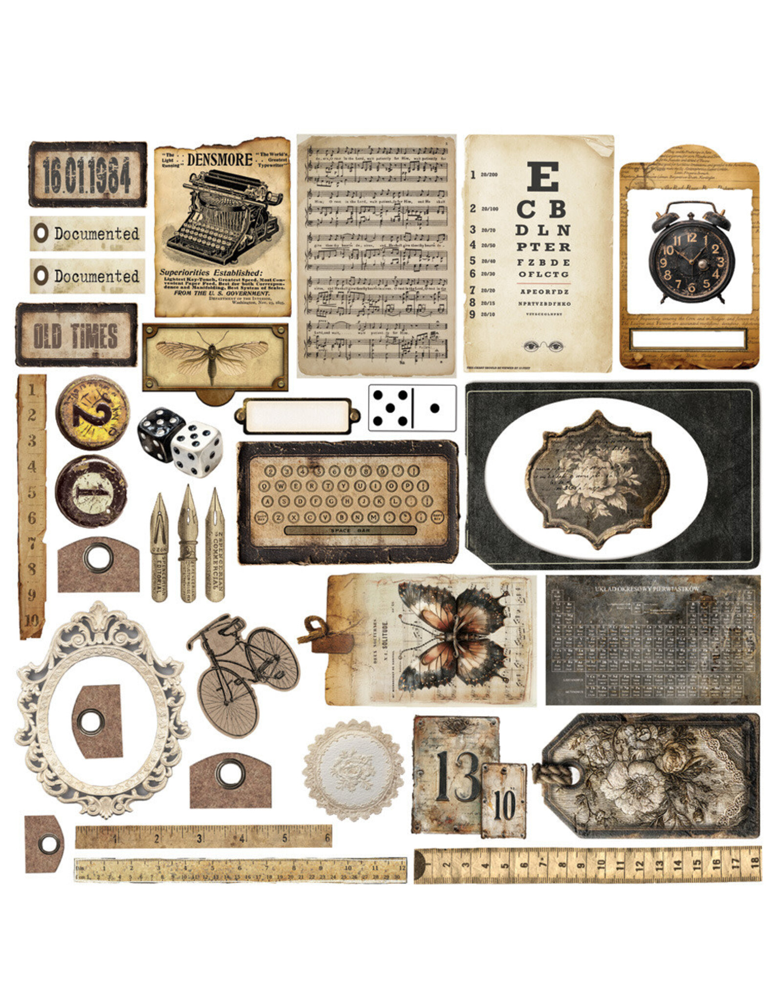 ALCHEMY OF ART ALCHEMY OF ART IN SILENCE 03 FABRIC WITH ACCESSORIES