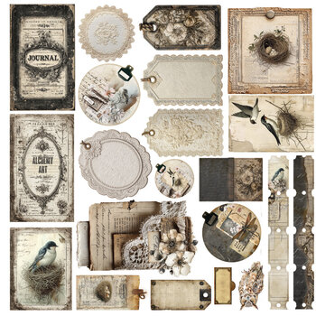 ALCHEMY OF ART ALCHEMY OF ART IN SILENCE 02 FABRIC WITH ACCESSORIES