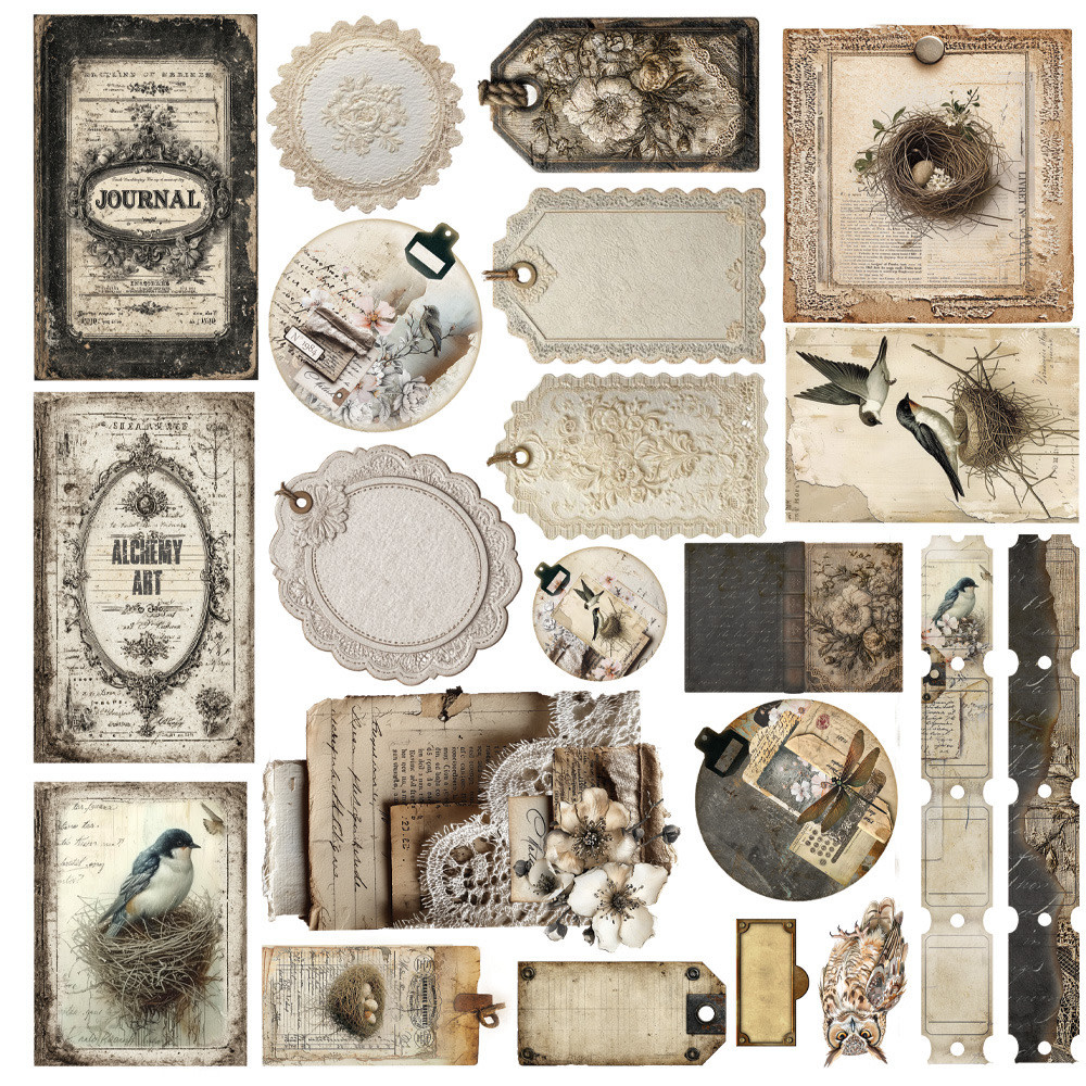 ALCHEMY OF ART ALCHEMY OF ART IN SILENCE 02 FABRIC WITH ACCESSORIES