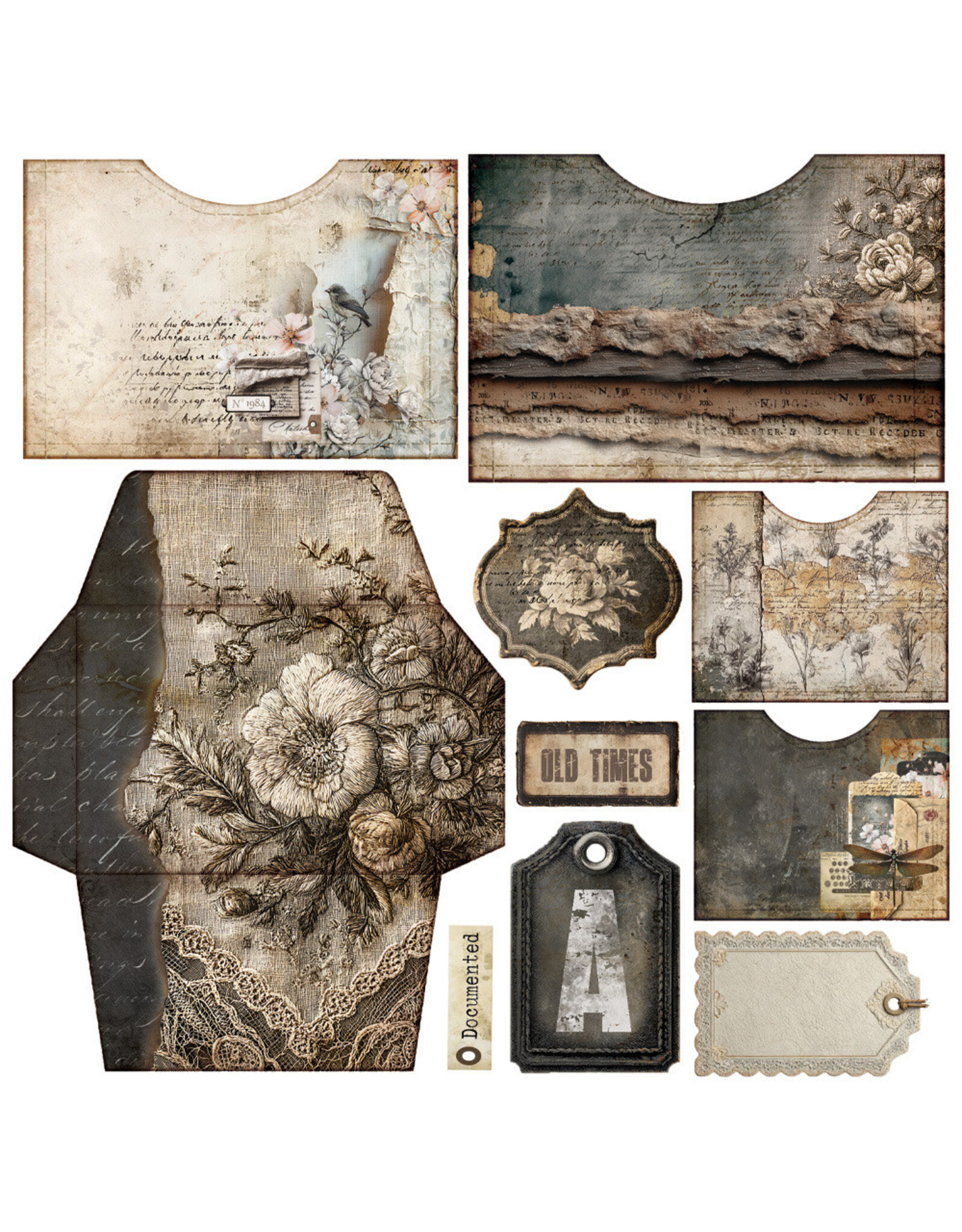 ALCHEMY OF ART ALCHEMY OF ART IN SILENCE 01 FABRIC WITH ACCESSORIES