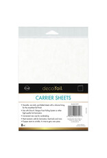 THERMOWEB ICRAFT DECOFOIL CARRIER SHEETS 6x8.5 8 SHEETS