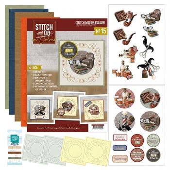 FIND IT FIND IT HOBBYDOTS STITCH & DO ON COLOUR AMY DESIGN CLASSIC MEN'S COLLECTION