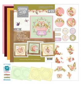 FIND IT FIND IT HOBBYDOTS STITCH & DO ON COLOUR PRECIOUS MARIEKE BEAUTIFUL BUTTERFLIES