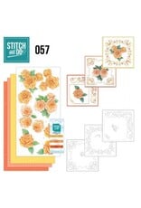 FIND IT FIND IT HOBBYDOTS STITCH & DO SET ORANGE ROSES