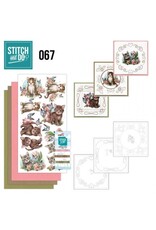 FIND IT FIND IT HOBBYDOTS STITCH & DO SET CATS