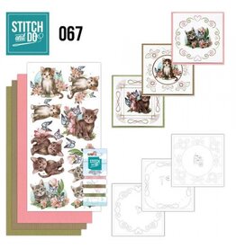 FIND IT FIND IT HOBBYDOTS STITCH & DO SET CATS