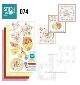 FIND IT FIND IT HOBBYDOTS STITCH & DO SET BUTTERFLIES AND FLOWERS