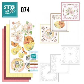 FIND IT FIND IT HOBBYDOTS STITCH & DO SET BUTTERFLIES AND FLOWERS
