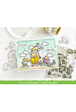 LAWN FAWN LAWN FAWN BEARY RAINY DAY CLEAR STAMP SET