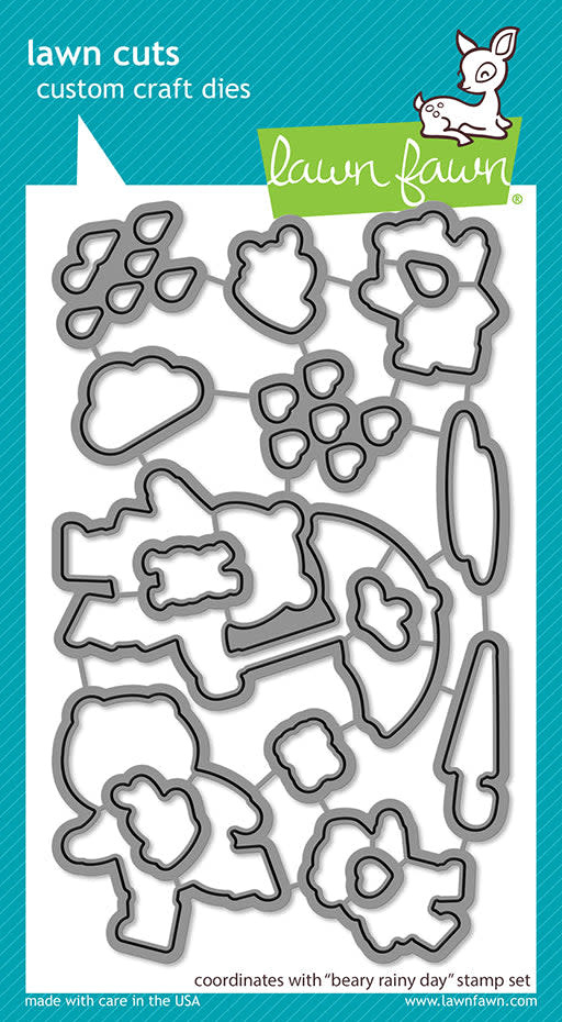 LAWN FAWN LAWN FAWN BEARY RAINY DAY DIE SET