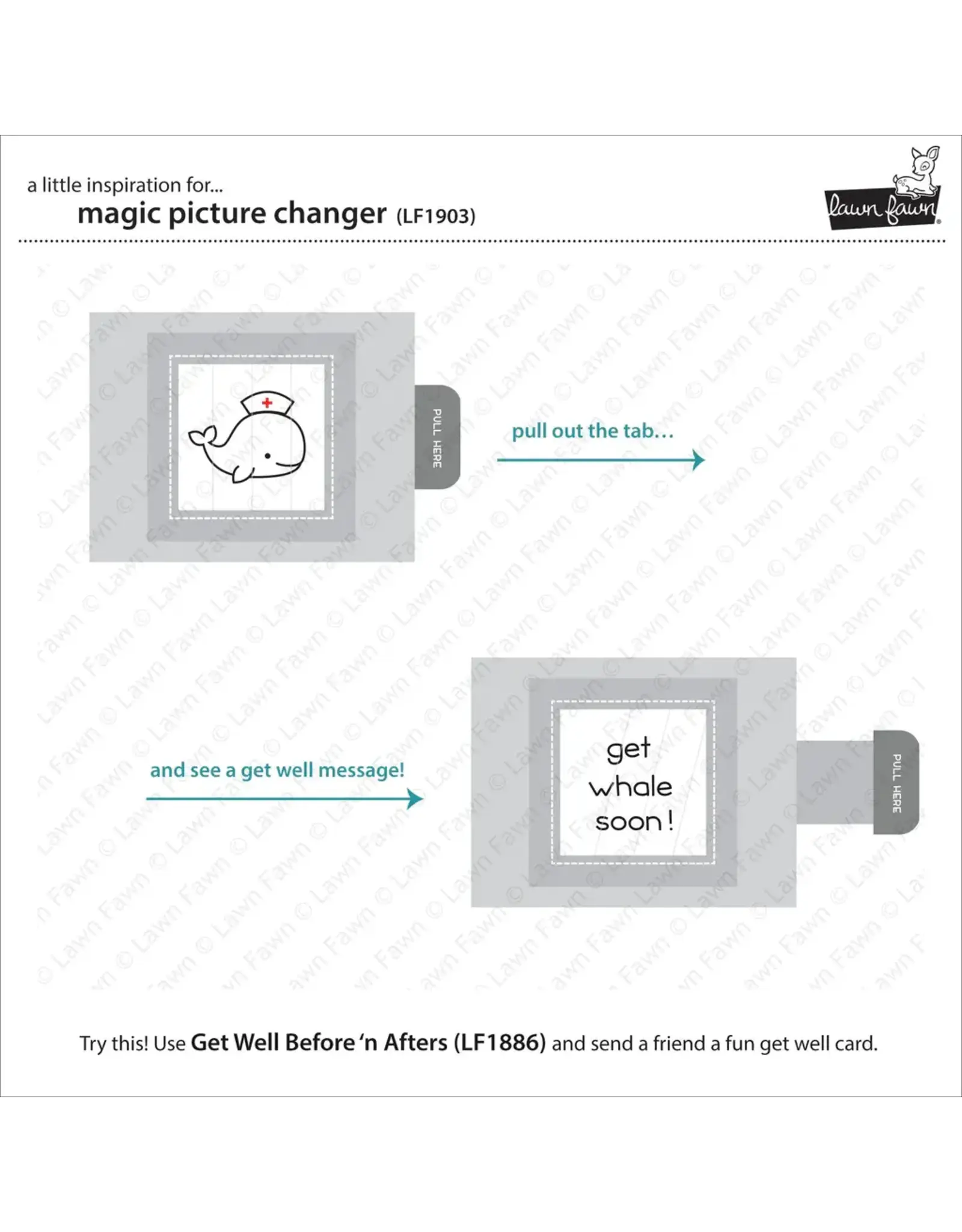 LAWN FAWN LAWN FAWN MAGIC PICTURE CHANGER DIE SET