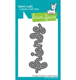 LAWN FAWN LAWN FAWN SCRIPTY FRIENDS DIE