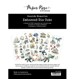 PAPER ROSE PAPER ROSE SEASIDE MEMORIES EMBOSSED DIE CUTS