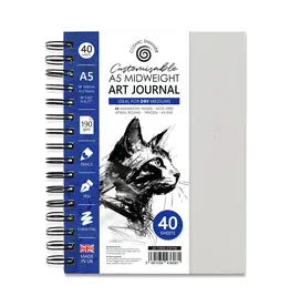 COSMIC SHIMMER COSMIC SHIMMER A5 MIDWEIGHT ART JOURNAL