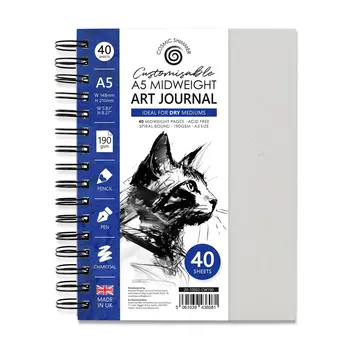 COSMIC SHIMMER COSMIC SHIMMER A5 MIDWEIGHT ART JOURNAL