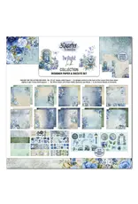 3QUARTER DESIGNS 3QUARTER DESIGNS TWILIGHT INK 12x12 DESIGNER PAPER & DIECUTS SET