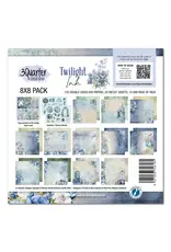 3QUARTER DESIGNS 3QUARTER DESIGNS TWILIGHT INK 8x8 PAPER PACK & DIECUTS SET
