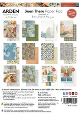 ARDEN CREATIVE STUDIO ARDEN CREATIVE STUDIO BEEN THERE 6x8 PAPER PAD